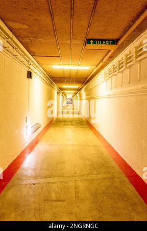 Le Bunker Top Secret de RAF Troy Wood Scotland est un centre de commandement secret de premier plan en réponse à une guerre nucléaire avec la Russie à Fife, en Écosse Banque D'Images