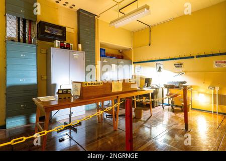 Le Bunker Top Secret de RAF Troy Wood Scotland est un centre de commandement secret de premier plan en réponse à une guerre nucléaire avec la Russie à Fife, en Écosse Banque D'Images