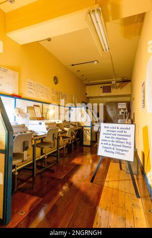 Le Bunker Top Secret de RAF Troy Wood Scotland est un centre de commandement secret de premier plan en réponse à une guerre nucléaire avec la Russie à Fife, en Écosse Banque D'Images