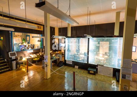 Le Bunker Top Secret de RAF Troy Wood Scotland est un centre de commandement secret de premier plan en réponse à une guerre nucléaire avec la Russie à Fife, en Écosse Banque D'Images