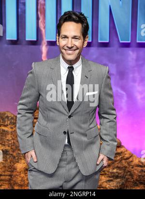 Londres, Royaume-Uni. 16th févr. 2023. Paul Rudd a assisté au Gala screening britannique de 'Ant-Man and the Wasp: Quantumania' au BFI IMAX à Londres. (Photo de Brett Cove/SOPA Images/Sipa USA) crédit: SIPA USA/Alay Live News Banque D'Images