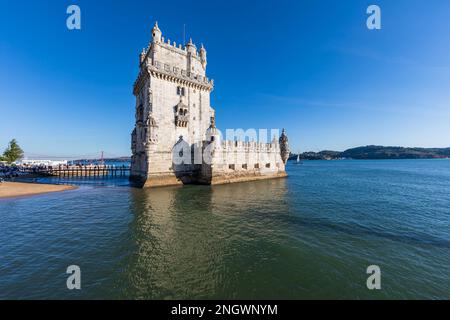 Torre de Belem, Belem, Lisbonne, Portugal Banque D'Images