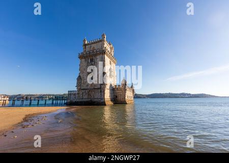 Torre de Belem, Belem, Lisbonne, Portugal Banque D'Images