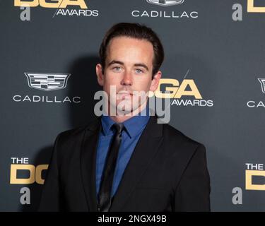 Beverly Hills, Californie, États-Unis. 18th février 2023. Maxwell Gobbell participant aux Directors Guild of America (DGA) Awards à l'hôtel Beverly Hilton de Beverly Hills, Californie. Crédit: Sheri Determan Banque D'Images