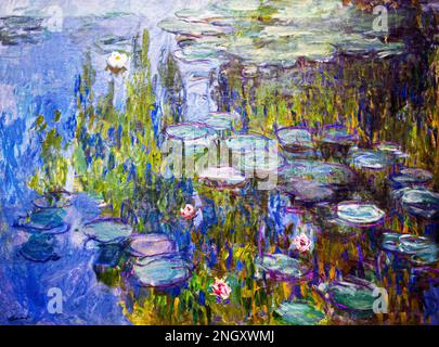 - Claude Monet Water Lilies Banque D'Images