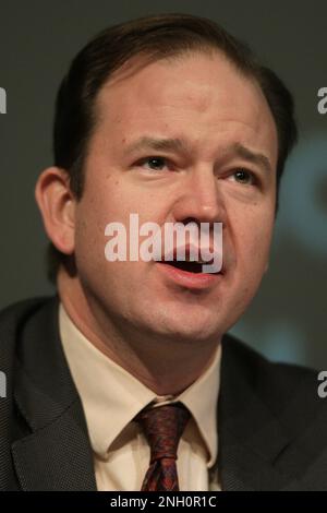 Photo du dossier datée du 17/01/09 du ministre des Transports Jesse Norman qui a déclaré : « la conduite à distance est déjà utilisée avec succès hors route dans plusieurs industries et a un énorme potentiel pour fournir de nouveaux services et de nouvelles caractéristiques de sécurité pour les véhicules routiers ». Il fait suite à une étude commandée par le gouvernement qui a conclu que la conduite à distance de véhicules de l'étranger devrait être interdite au Royaume-Uni. Date de publication : lundi 20 février 2023. Banque D'Images