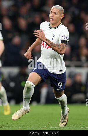 Londres, Royaume-Uni. 19th févr. 2023. Richarlison de Tottenham Hotspur pendant le match de la Premier League au Tottenham Hotspur Stadium, Londres. Le crédit photo devrait se lire: Paul Terry/Sportimage crédit: Sportimage/Alay Live News Banque D'Images