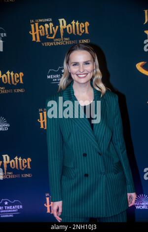 Jana Riva BEI der Neuinszenierung von »Harry Potter und das verwunschene Kind« Premiere im Mehr! Théâtre am Großmarkt. Hambourg, 19.02.2023 Banque D'Images
