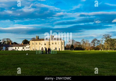 Marley Park dans le sud de Dublin Irlande au début du printemps. Banque D'Images