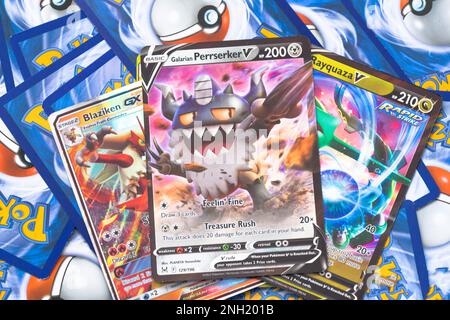 Pokémon cartes à collectionner Banque D'Images