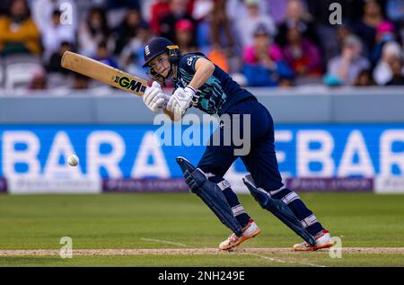 Photo du dossier datée du 24-09-2022 d'Amy Jones, qui a insisté pour que l'Angleterre accueille l'Australie à n'importe quelle étape de la coupe du monde des femmes T20 après que leur nouvelle approche plus audacieuse ait réussi un test acide contre l'Inde. Date de publication : lundi 20 février 2023. Banque D'Images