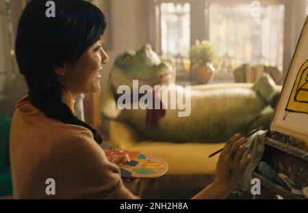 LYLE, LYLE, CROCODILE 2022 Sony Pictures publie un film avec Constance Wu Banque D'Images