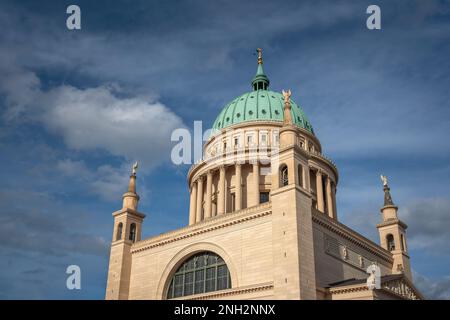 St. Eglise Nicholas - Potsdam, Brandebourg, Allemagne Banque D'Images