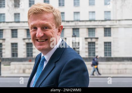 Londres, Royaume-Uni. 20 février 2023. Oliver Dowden, député conservateur de Hertsmere et chancelier du duché de Lancaster, et secrétaire d'État au Cabinet. Credit: amer ghazzal / Alamy Live News Banque D'Images