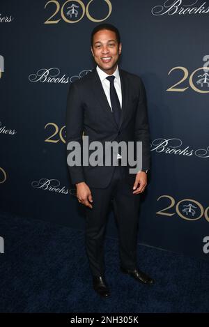 Citron Don Brooks Brothers assiste à la célébration du bicentenaire au Jazz at Lincoln Center le 25 avril 2018 à New York. Banque D'Images