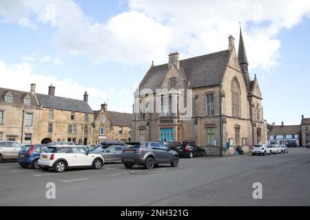 Vues de Stow on the Wold à Gloucestershire au Royaume-Uni Banque D'Images
