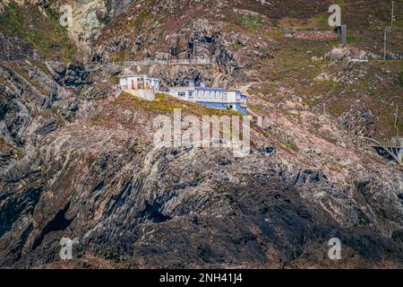Mizen Head signal Station and Visitor Centre, co Cork, Atlantique, Irlande de l'Ouest. Banque D'Images