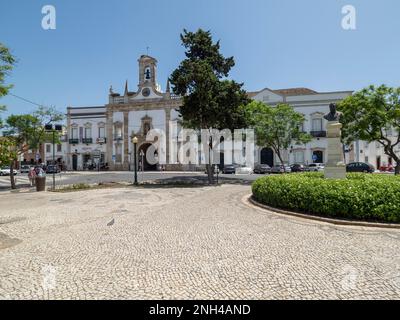 Arco da Vila, Estoi, Loule, Faro District, Algarve, Portugal Banque D'Images