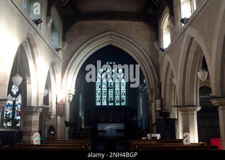 Église Saint-Pierre, Église Lawford, Warwickshire, Angleterre, Royaume-Uni Banque D'Images