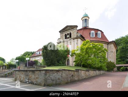 Monastère d'Ohrbeck et centre éducatif catholique, Holzhausen, Georgsmarienhuette, Basse-Saxe, Allemagne Banque D'Images