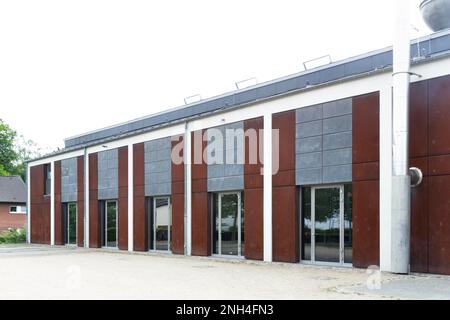 Salle de fours de recuisson de l'ancienne usine de cordage de fil de Gempt, aujourd'hui centre de culture et d'événements de Gempthalle, Lengerich, Rhénanie-du-Nord-Westphalie, Allemagne Banque D'Images