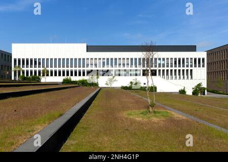 Université d'Osnabrueck, Campus Westerberg, Building Management and Computer Centre, Osnabrueck, Basse-Saxe, Allemagne Banque D'Images