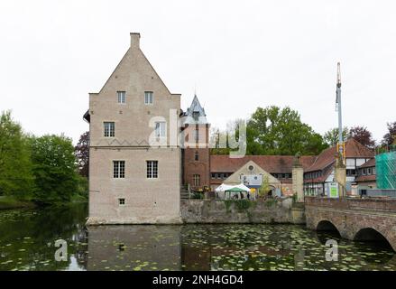 Wasserschloss Senden, Senden, Muensterland, Rhénanie-du-Nord-Westphalie, Allemagne Banque D'Images