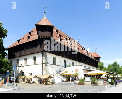 Konzil ou bâtiment du conseil, anciens grands magasins, entrepôt et entrepôt pour les voyageurs et les commerçants locaux au port, pendant le conseil Banque D'Images