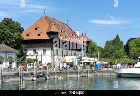 Konzil ou bâtiment du conseil, anciens grands magasins, entrepôt et entrepôt pour les voyageurs et les commerçants locaux au port, pendant le conseil Banque D'Images