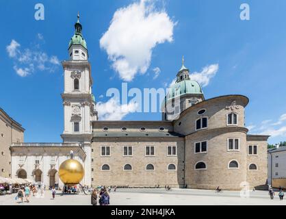 Cathédrale de Salzbourg Rupert et Virgile, vieille ville, Salzbourg, Autriche Banque D'Images