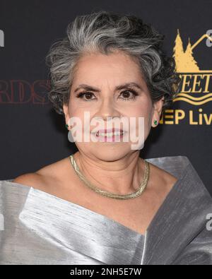 18 février 2023 - Westwood, Californie - Yvonne Hoyos. 27th prix annuels de la Guilde des directeurs artistiques à l'InterContinental Los Angeles Downtown Hotel. (Credit image: © Billy Bennight/AdMedia via ZUMA Press Wire) USAGE ÉDITORIAL SEULEMENT! Non destiné À un usage commercial ! Banque D'Images