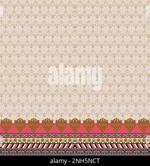 répéter multicolore décoré à la main, dessiné à la main, tracé, dessiné, ornemental sur tout le fond de la base, motif géométrique Banque D'Images