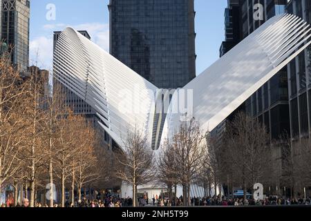 New York, NY, États-Unis. 20th févr. 2023. L'Oculus à New York, aux États-Unis, ce lundi 20. (Credit image: © William Volcov/ZUMA Press Wire) USAGE ÉDITORIAL SEULEMENT! Non destiné À un usage commercial ! Banque D'Images