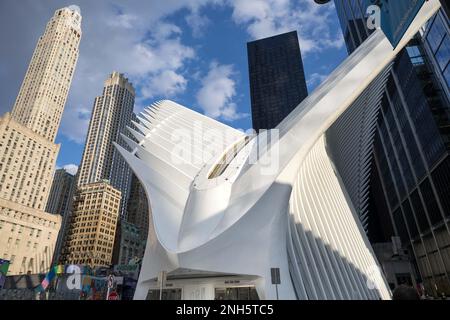 New York, NY, États-Unis. 20th févr. 2023. L'Oculus à New York, aux États-Unis, ce lundi 20. (Credit image: © William Volcov/ZUMA Press Wire) USAGE ÉDITORIAL SEULEMENT! Non destiné À un usage commercial ! Banque D'Images