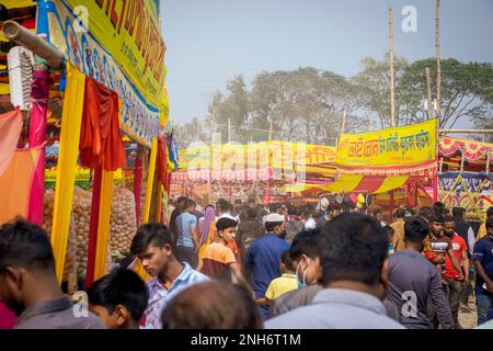 Foire de Poradaha Bangladesh Foire locale Banque D'Images