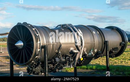 Le moteur Pratt & Whitney F135 sert de système de propulsion pour l'avion Lockheed Martin F-35 Lightning II. Banque D'Images