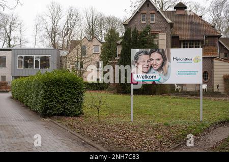 L'illustration montre le centre de soins aux personnes âgées de Korian à Melle le mardi 21 février 2023. BELGA PHOTO JAMES ARTHUR GEKIERE Banque D'Images