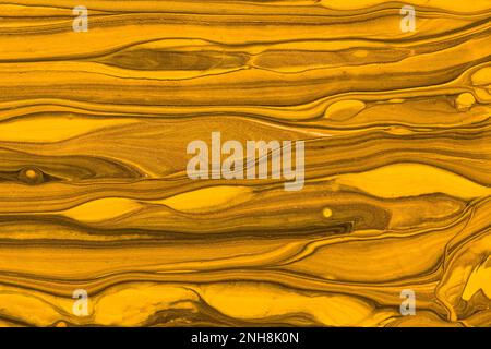 Résumé fond d'art fluide Orange et jaune. Marbre liquide. Peinture acrylique sur toile avec dégradé. Espace de copie pour le texte, le travail d'art de conception ou le prod Banque D'Images