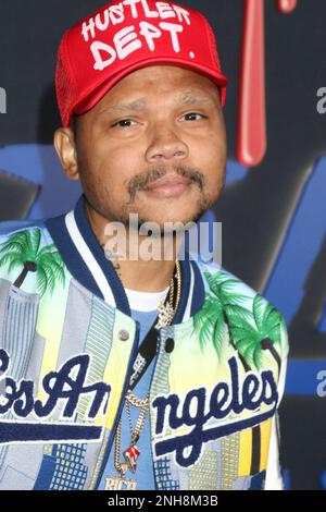 De'Aundre Bonds à l'arrivée pour LA SAISON de NEIGE 6 première sur FX, Ted Mann Theatre au Musée de l'Académie, Los Angeles, CA 15 février 2023. Photo de : Collection Priscilla Grant/Everett Banque D'Images