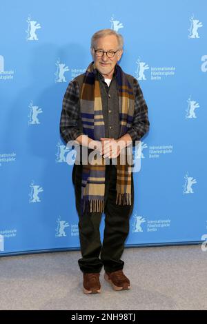 LE réalisateur, producteur et scénariste AMÉRICAIN Steven Spielberg pose lors d'un appel photo pour le film "les Fabelmans", présenté comme „Homage“ au Grand Hyatt H. Banque D'Images