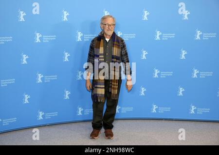 LE réalisateur, producteur et scénariste AMÉRICAIN Steven Spielberg pose lors d'un appel photo pour le film "les Fabelmans", présenté comme „Homage“ au Grand Hyatt H. Banque D'Images