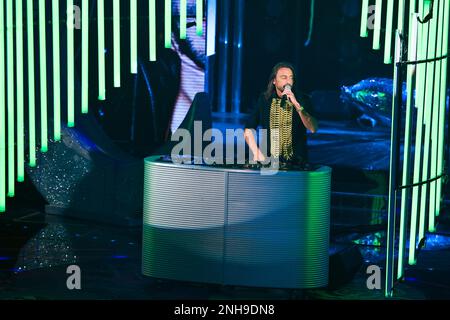 Bob Sinclar show, X-Factor 2010 Banque D'Images