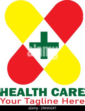logo des soins de santé Illustration de Vecteur