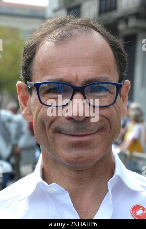 L'Italie, Legnano, Coppa Bernocchi 2019, Davide Cassani Banque D'Images