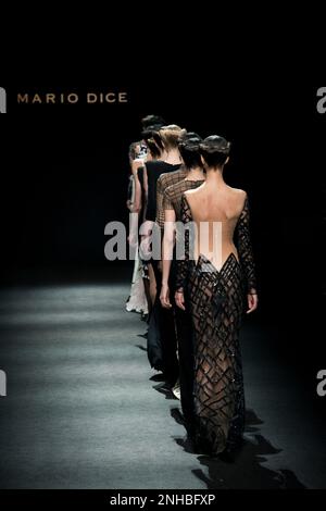 Milan, Fashion week, Mario dés Banque D'Images