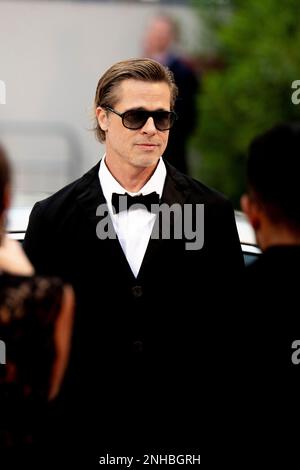 Venise, Venise, Italie, 08th septembre 2022, Brad Pitt participe au Festival du film de Venise 2022 (photo : Giovanna Onofri) Banque D'Images