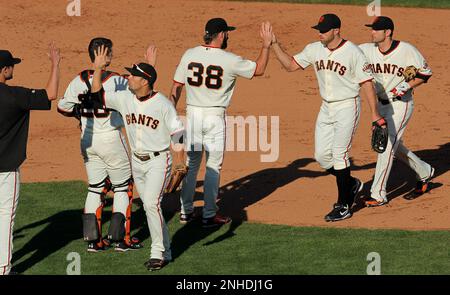 during game 3 of the 2010 World Series between the San Francisco Giants and  the Texas Rangers on Saturday, Oct. 30, 2010 in Arlington, Tx. (Michael  Macor/San Francisco Chronicle via AP Stock Photo - Alamy