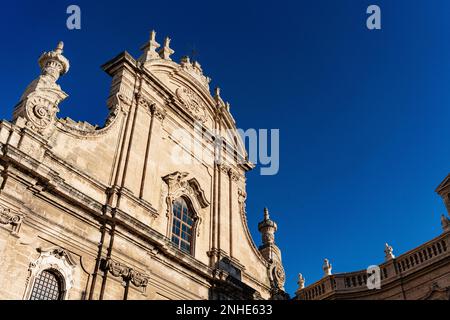 Monument national, Cathédrale, Cattedrale Maria Santissima della Madia, Monopoli, Puglia, Italie Banque D'Images