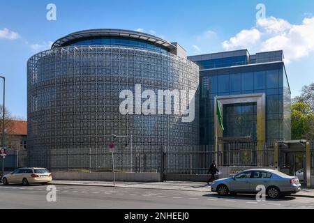 Ambassade Arabie Saoudite, Tiergartenstrasse, Tiergarten, Mitte, Berlin, Allemagne Banque D'Images