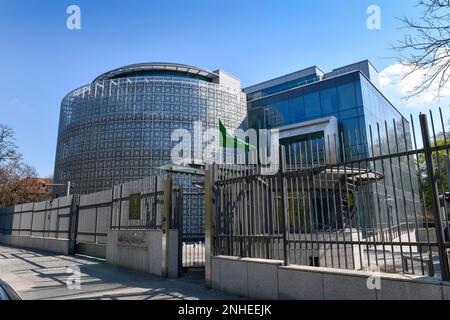 Ambassade Arabie Saoudite, Tiergartenstrasse, Tiergarten, Mitte, Berlin, Allemagne Banque D'Images